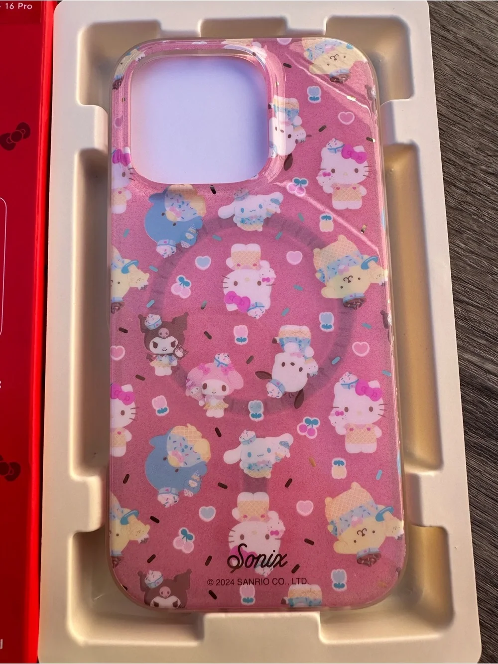 Sonix Hello Kitty & Friends Pink MagSafe iPhone 16 Pro Case